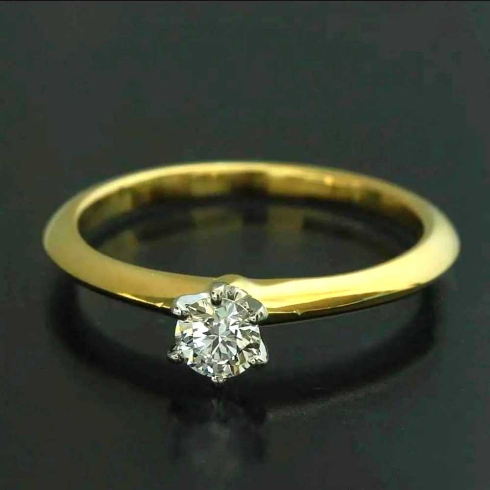 Tiffany Solitaire Diamond Ring
